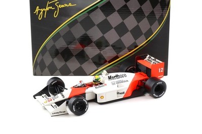 PremiumX CK 1:18 McLAREN Honda MP4/4 Ayrton Senna #12 GP Japan 1988 Model Car