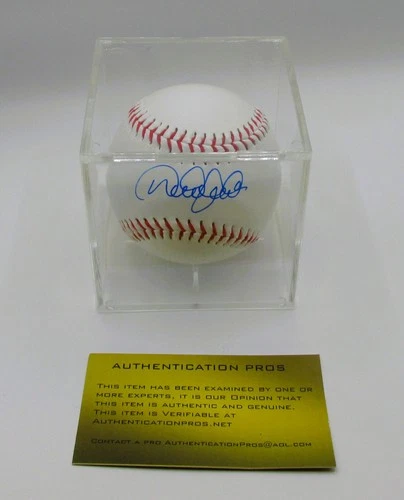 Derek Jeter Signed Baseball In Case With COA (984765) (Yankees)