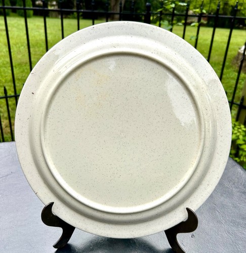 Vintage Homer Laughlin Brown Splatter Ware Platter Large Meat Chop Plate 12.5” - Picture 3 of 4