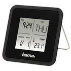 Hama digitaler Wecker Multi schwarz Uhrzeit / Datum / Tag / Temperatur 176906