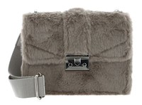 Seidenfelt Manufaktur Fluffy Roros Crossbody Bag UmhäNgetasche Grey Grau Neu