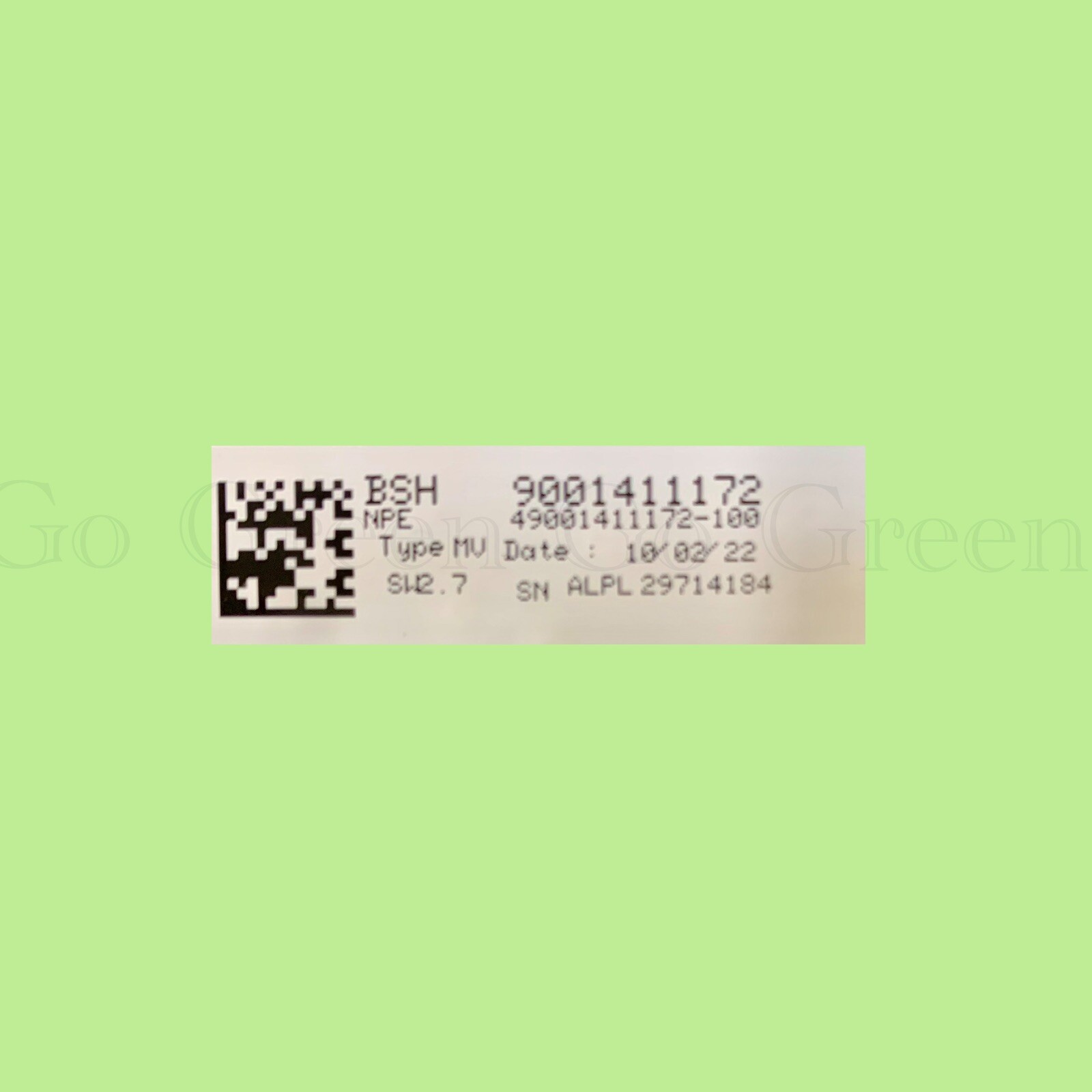 Bosch SHP865WD5N Dishwasher Operating Module P/N 11031054 | Free 