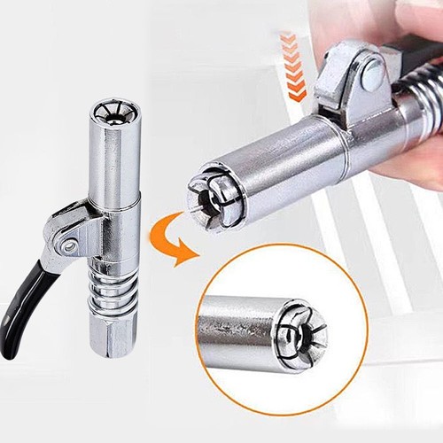 Grease Coupler Heavy-Duty Quick Release Grease Gun Coupler NPTI/8 10000PSI - q - Picture 4 of 9