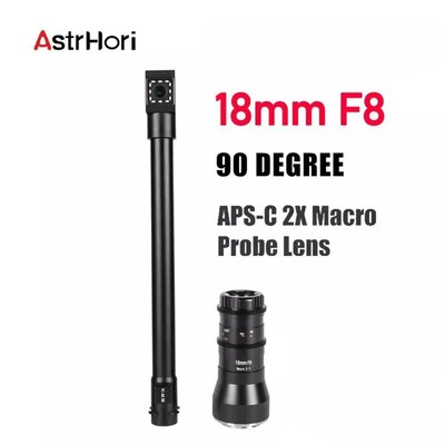 AstrHori 18mm F8 90° APS-C 2X Makro-Sondenobjektiv für Sony Canon Nikon Fuji 