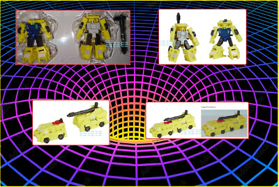 Transformers WFC Galactic Odyssey Micromaster COMBINER Fireguard & Roadburner
