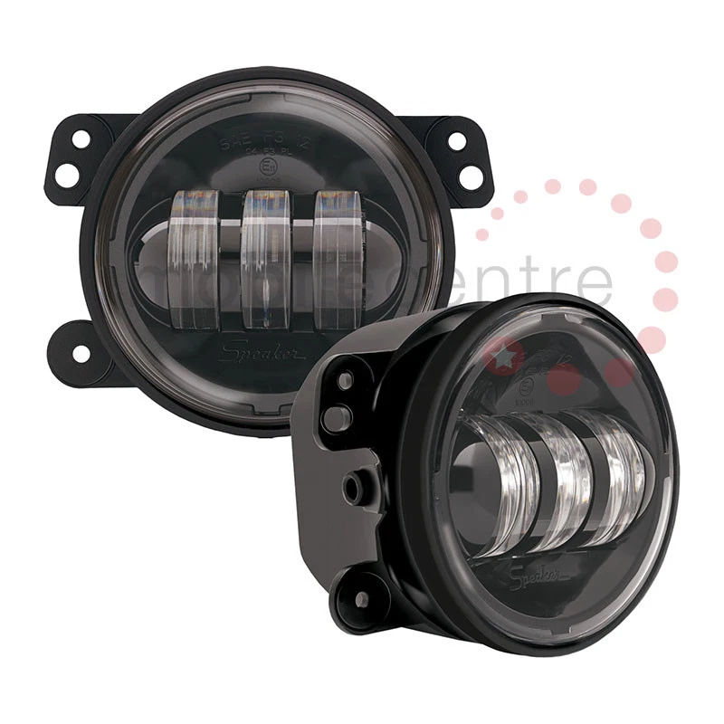 JW Speaker Jeep Wrangler JK Model 6145 LED front bumper fog light upgrade Black - Image 2 of 4