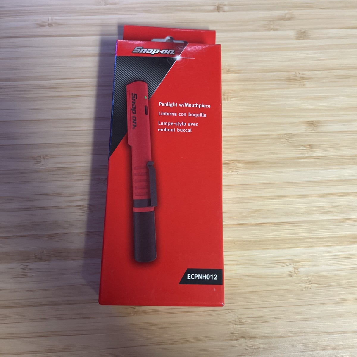 Snap-On Penlight With Mouthpiece ECPNH012