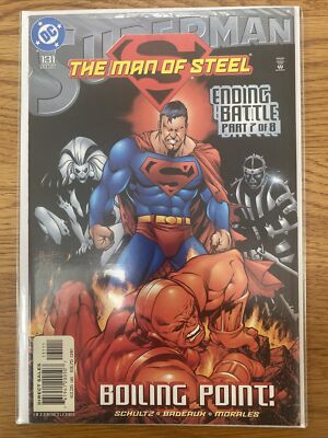 Superman: The Man Of Steel #131 December 2002 Schultz / Badeaux DC Comics