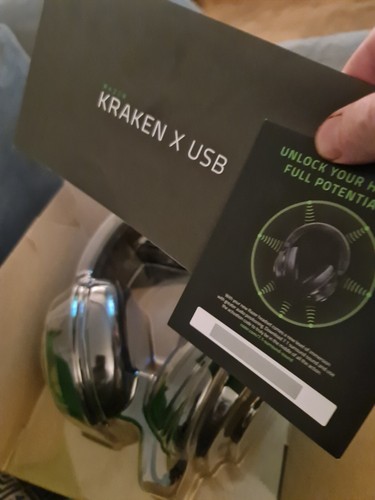 Razer Kraken X USB PC / Switch Gaming Brand New just boxed small tear - Picture 2 of 6