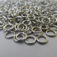 Jump Rings 6mm - 100/200/500 Stainless Steel 18 Gauge 1mm Open Jump Rings F0270
