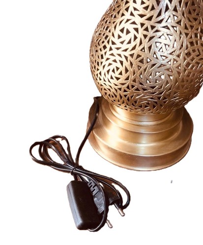 Handmade Turkish Moroccan Stained Glass Mosaic Table Lamp For Home Decor Pendant - Picture 14 of 17