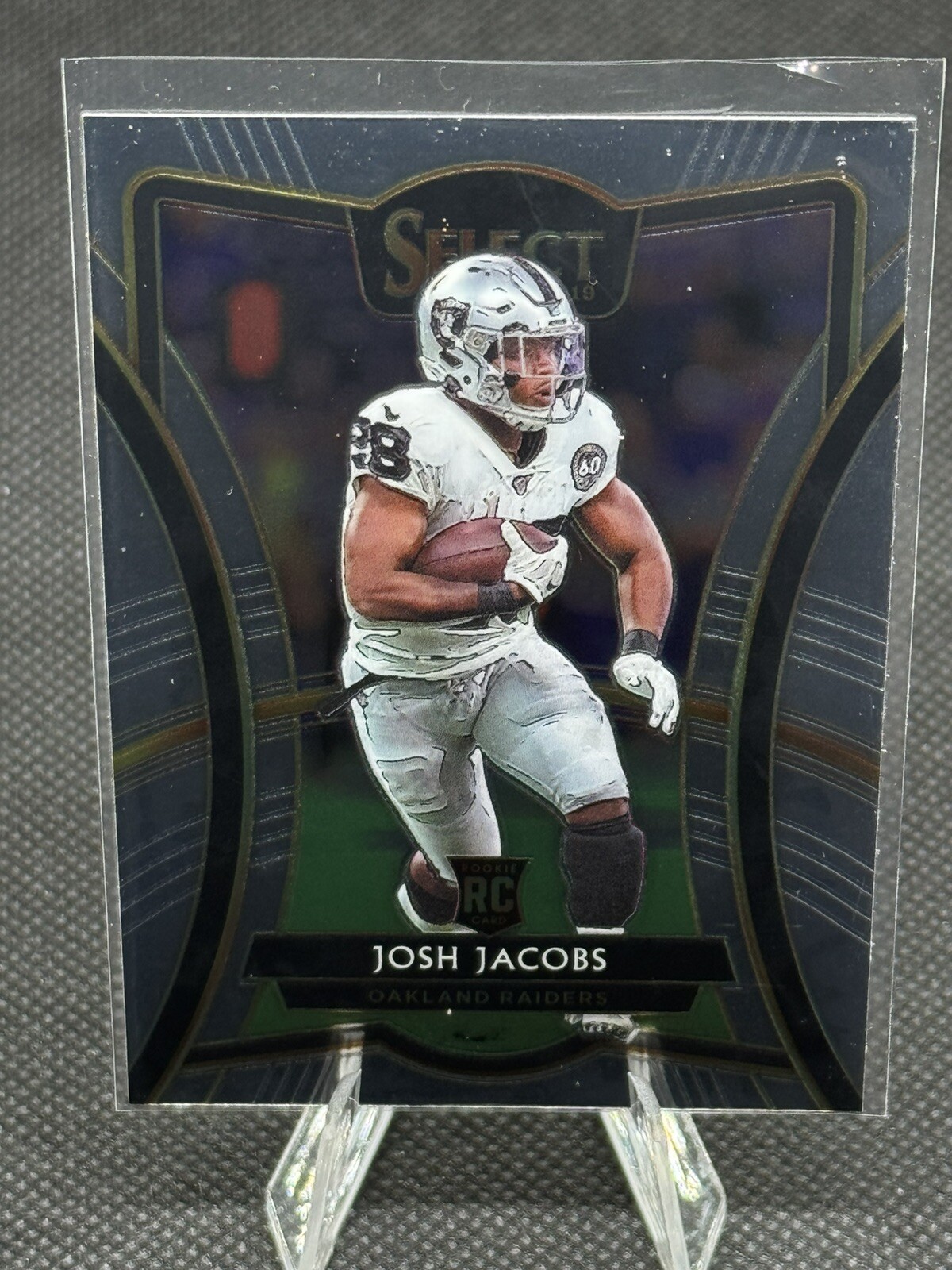 2019 Panini Select - Premier Level #151 Josh Jacobs (RC) Raiders
