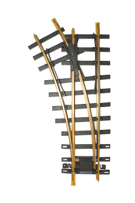  BACHMANN G-SCALE 94659 Brass Outdoor Left Hand Switch Fits LGB, USA, More, New