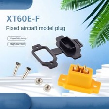 DIY RC Model XT60E-F Female Plug Power Fixed Brass Gold Plated Male Connector
