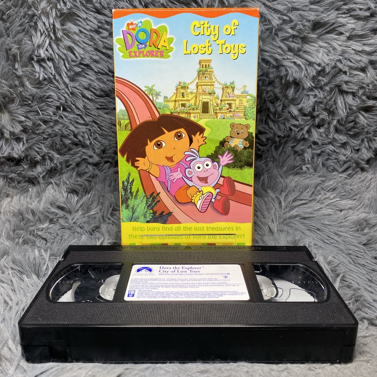 Dora the Explorer - City of Lost Toys VHS 2003 Nick Jr. Classic