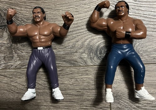 WCW Galoob Butch Reed & Ron Simmons Doom Actio...