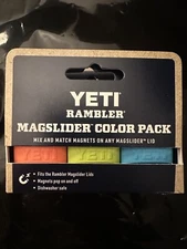 Yeti Magslider Color Multi Pack Chartreuse, Reef & Coral- Brand New Sealed