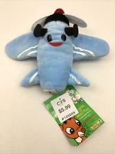 Rudolph Island Misfit Toys Misfit Plane 7” Plush Ornament 1999 Tag