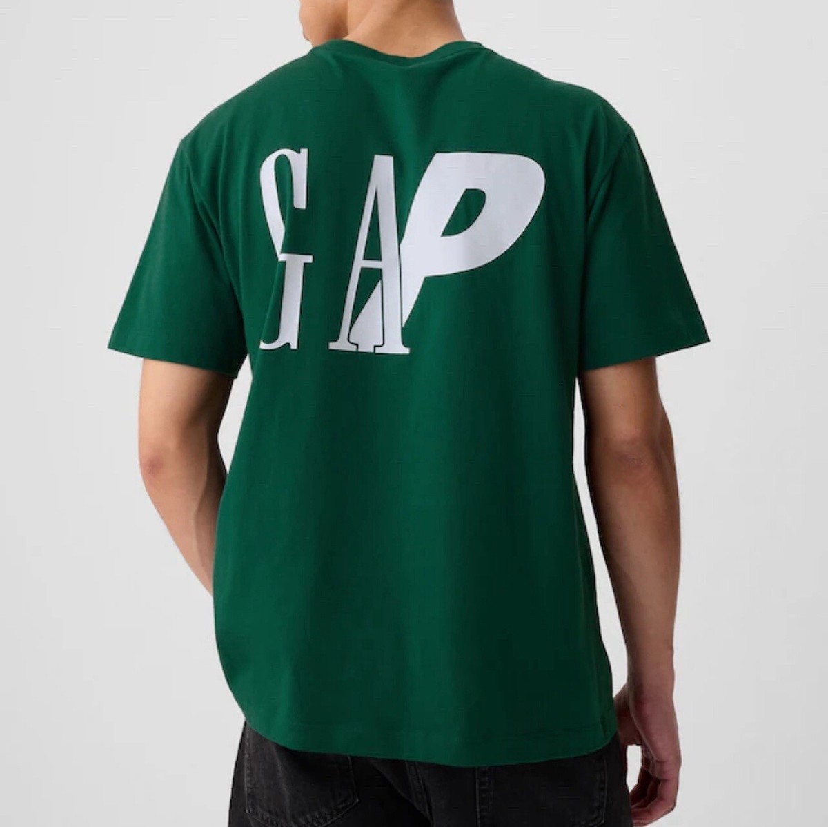 Palace Gap T-Shirt Oversized Soft Cotton Logo Rain Forest Palace Gap T-Shirt Oversized Soft Cotton Logo Rain Forest