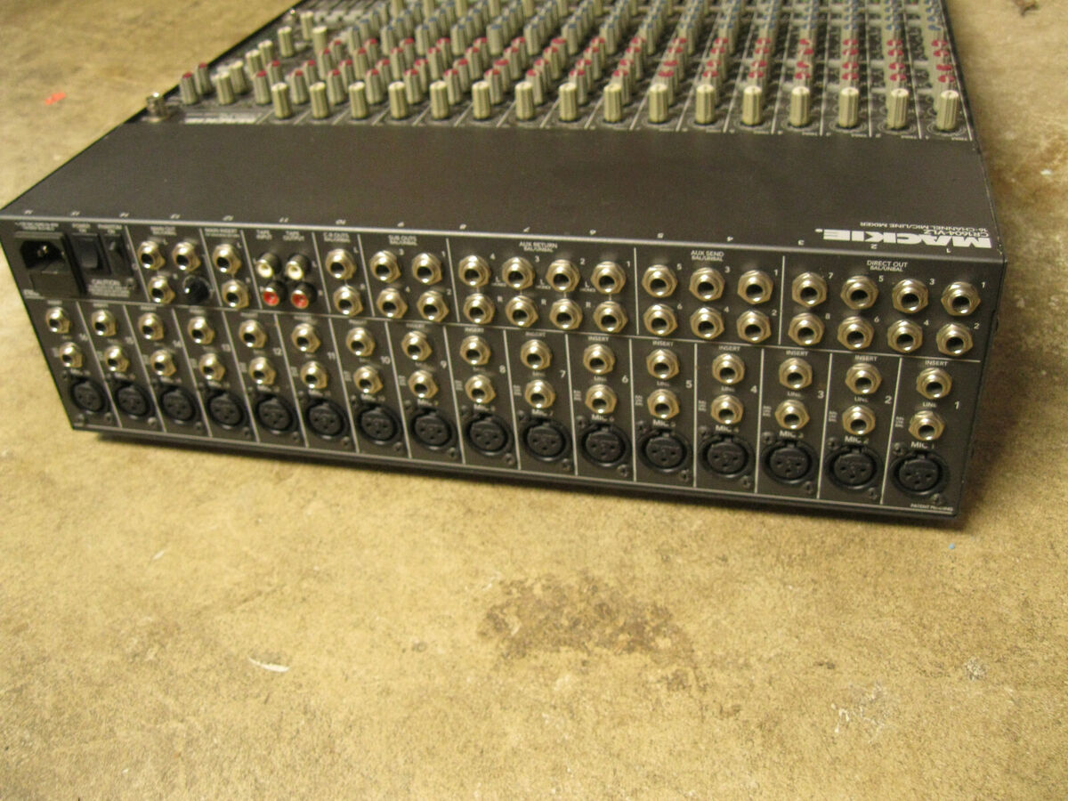 Mackie CR1604-VLZ CR 1604 VLZ CR1604VLZ 16 Channel Mic Mackie CR1604-VLZ CR 1604 VLZ CR1604VLZ 16 Channel Mic