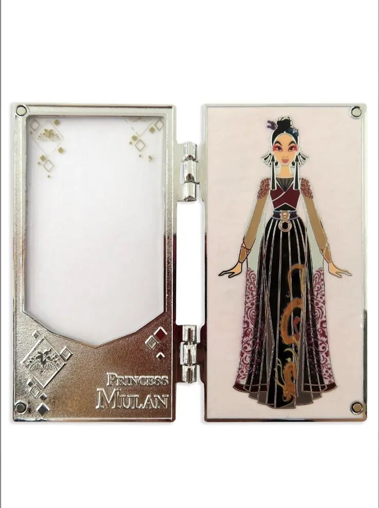 Mulan Hinged Pin Disney Designer Collection Limited Release New
