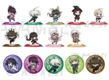 Danganronpa V3 Chibitto Step Suteppu Acrylic Stand Can Badge