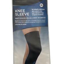 Reparel Knee Sleeves - Knee Sleeve, Size XL - Black - Bilateral