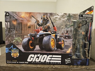 GI JOE CLASSIFIED TIGER PAW & WRECKAGE - MISB 