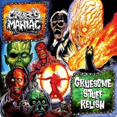CROPSY MANIAC / GRUESOME STUFF RELISH - Split (3'' CD) MCD