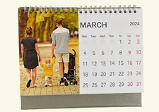 costom presonalizer desk calendar