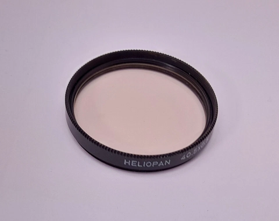 HELIOPAN 40.5mm x 0.5 R1.5 0 VERY LIGHT BROWN SCREW IN FILTER MADE IN GERMANY - Image 2 of 4