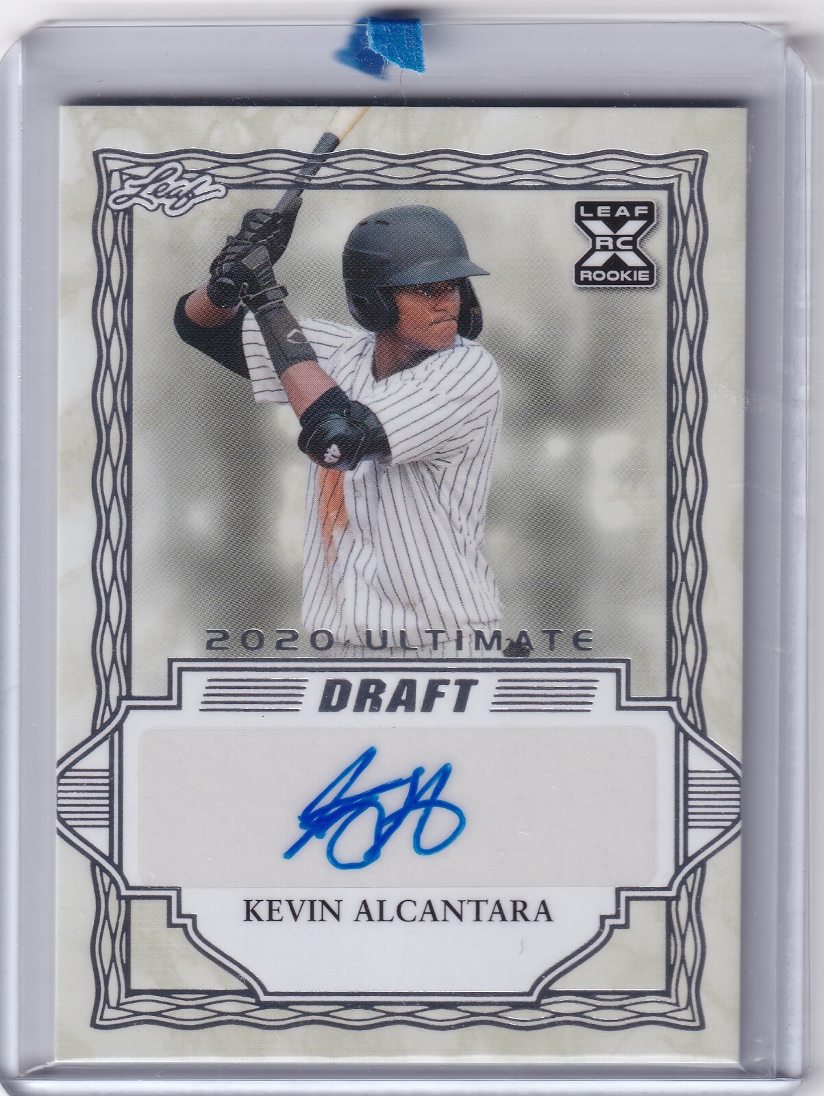 Kevin Alcantara 2020 Leaf Ultimate Draft Base Auto BA-KA2