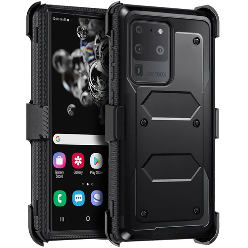 For Samsung Galaxy S20/+/S20 Ultra/FE Dual Layer Rugged Clip Holster Case Cover - Picture 20 of 74