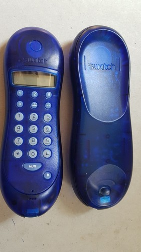 Swatch Twinphone twin phone Rarität Blau s.Fotos! - Bild 2 von 6
