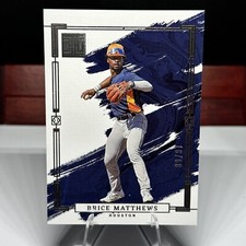 2024 Panini Impeccable BRICE MATTHEWS Holo 💎/60 #51 Astros