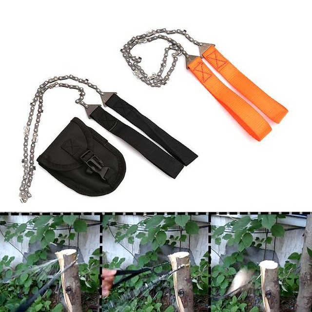 Portable Survival Chain Saw Chainsaw Emergency Camping Pocket Hand Tool