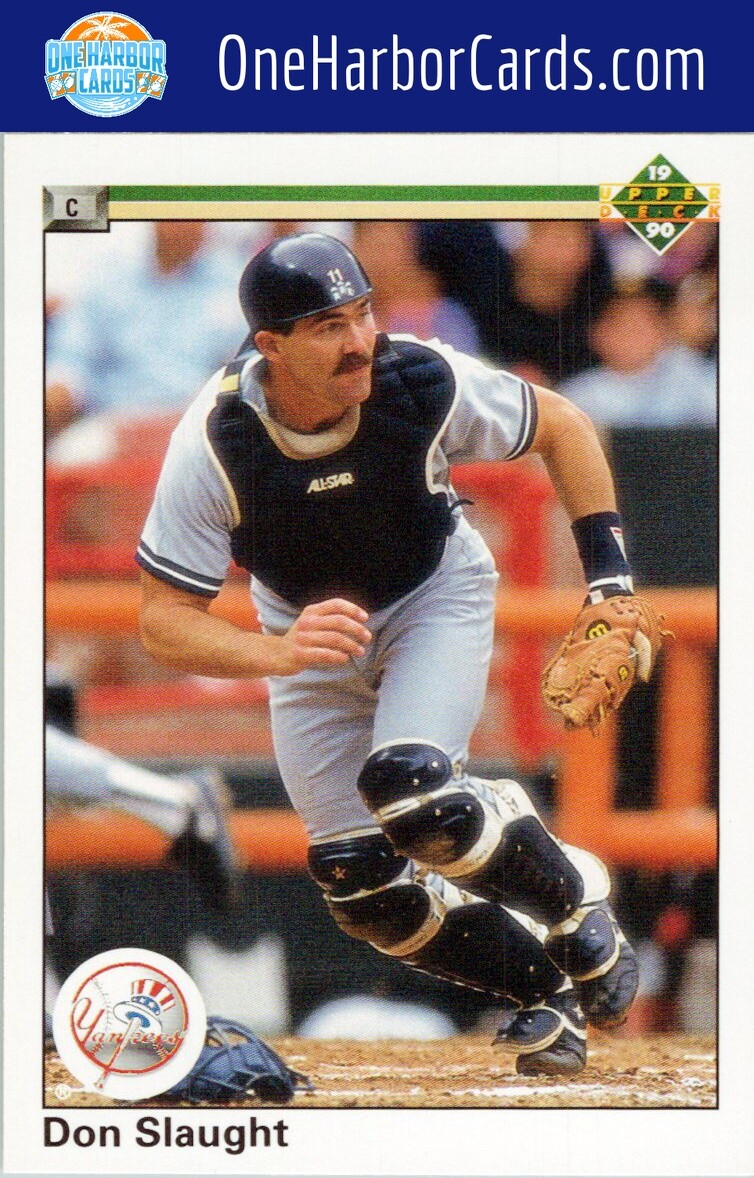 1990 Upper Deck New York Yankees #152a Don Slaught
