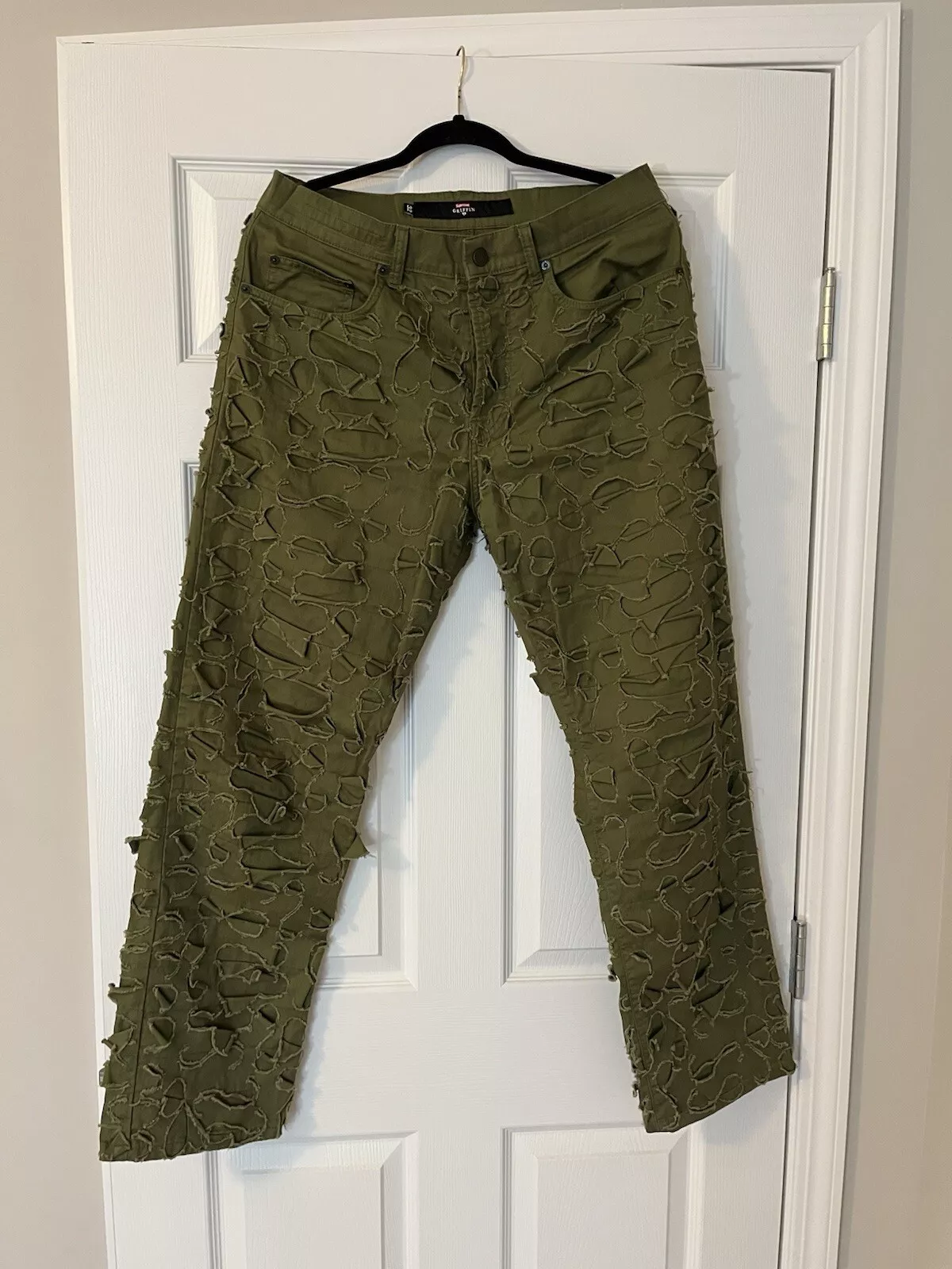 Pantalon vert olive Supreme Griffin