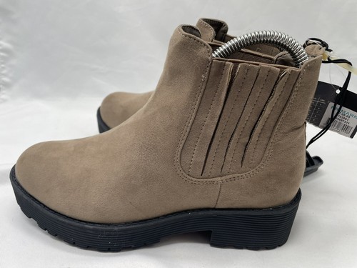 Primark Brown Suede Ankle Boots Booties Size 5 Women’s NWT - Picture 3 of 7