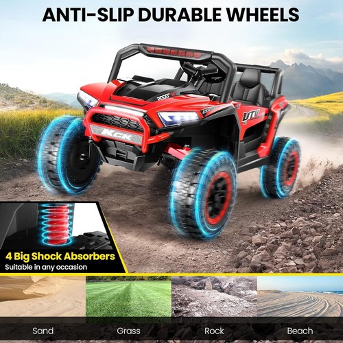 24V Kids Ride On UTV Car for Kids Electric Car Toys 4 Wheeler Off-Road W/Remote - Picture 18 of 78
