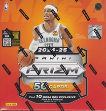 2024/25 Panini Prizm Basketball Mega Box
