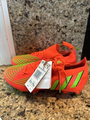 Men's adidas Predator Edge .1 Low Soft Ground Soccer Cleats GW1010 Size 6.5
