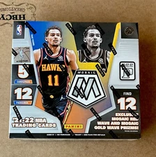 2021-2022 Panini Mosaic Basketball Asia Box Factory Sealed