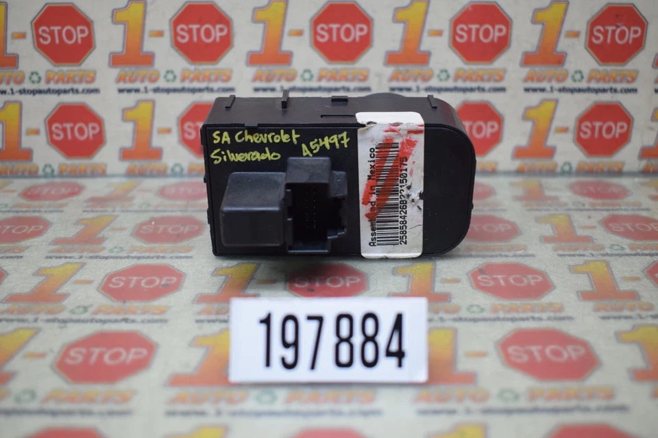 Interruptor de lámpara de atenuador de faros Chevrolet Suburban 1500 2004-2014 25858426 OEM Foto 4 de 4