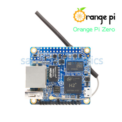 Orange Pi Zero/Zero NAS H2 512MB WiFi SBC Expansion Board USB Black ABS Case S