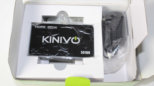 KINIVO 501BN HDMI SWITCH 1080P NIB - Picture 3 of 4