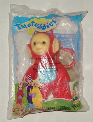 Neu (ungeöffnet) Burger King Spielzeug rot PO Teletubbies Clip On Sammlerstück