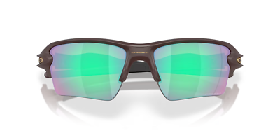 *✴︎:.。マーブルグリーンの八角形の鏡♪　（size20㎝/Max22㎝） NEW Oakley FLAK 2.0 XL Matte Grenache PRIZM Golf Lens Sunglass