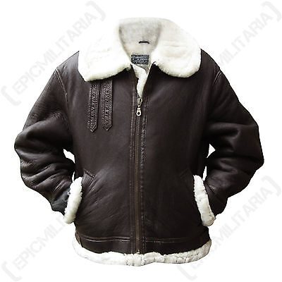 American B3 Bomber Pilot Jacket - WW2 Leather Flying Jacket American B3 Bomber Pilot Jacket - WW2 Leather Flying Jacket