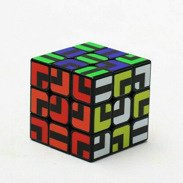 Z-cube 3x3x3 Maze Labyrinth Speed Magic Cube Twist Puzzle ...